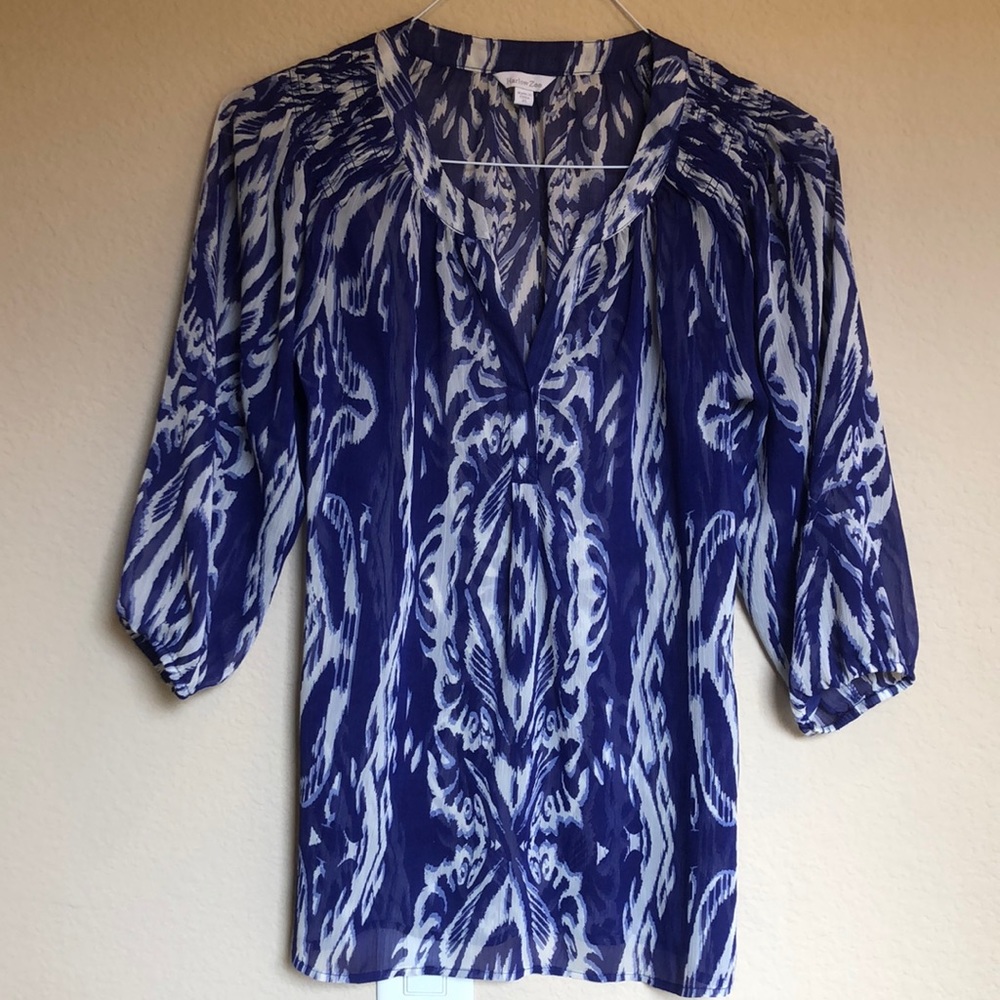 Harlow Zee sheer blouse